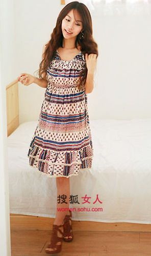 碎花裙